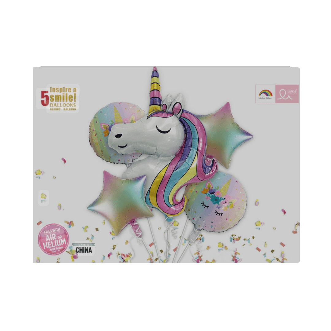 Unicorn Balloon Set