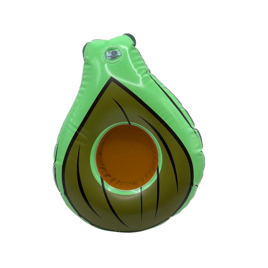 Inflatable Avocado Drink Holder Cup Floatie