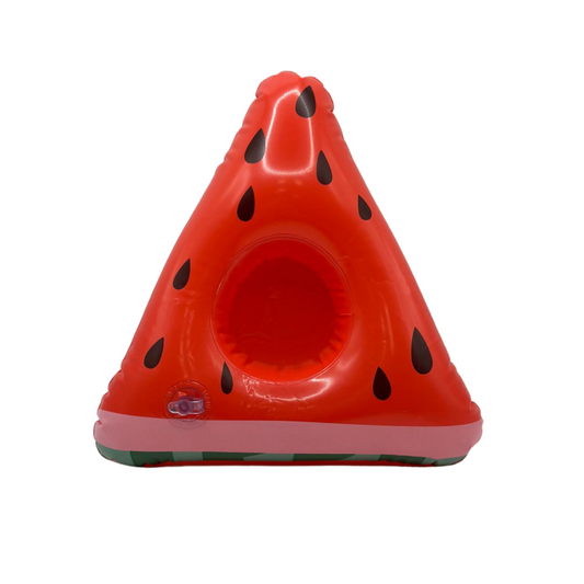 Inflatable Watermelon Slice Drink Holder Cup Floatie