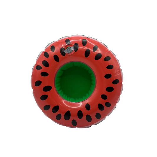 Inflatable Watermelon Drink Holder Cup Floatie