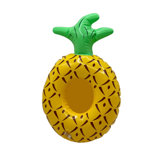 Inflatable Pineapple Drink Holder Cup Floatie