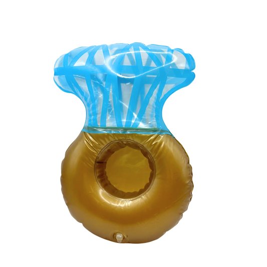 Inflatable Ring Drink Holder Cup Floatie