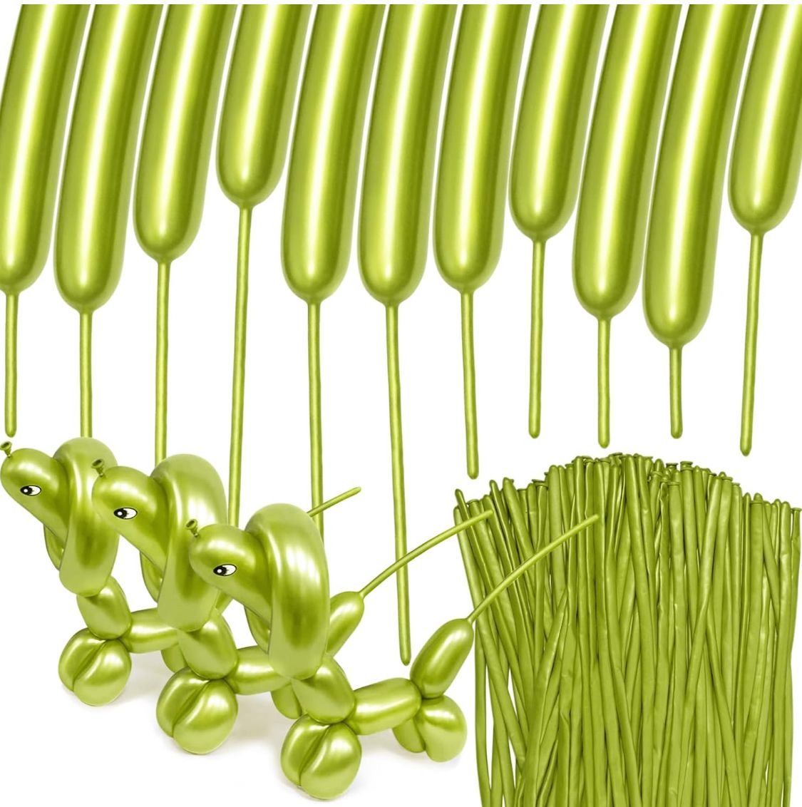 260 Latex Chrome Balloons | 40 Pieces